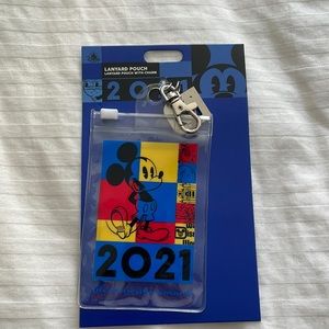 NWT 3 for $12 Disney Lanyard pouch